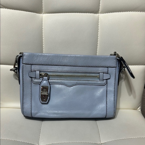 Rebecca Minkoff Blue Crossbody Bag with Structured Design - Picture 1 of 4